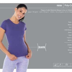 Playera Poly-CottonTee CODIGO D0250